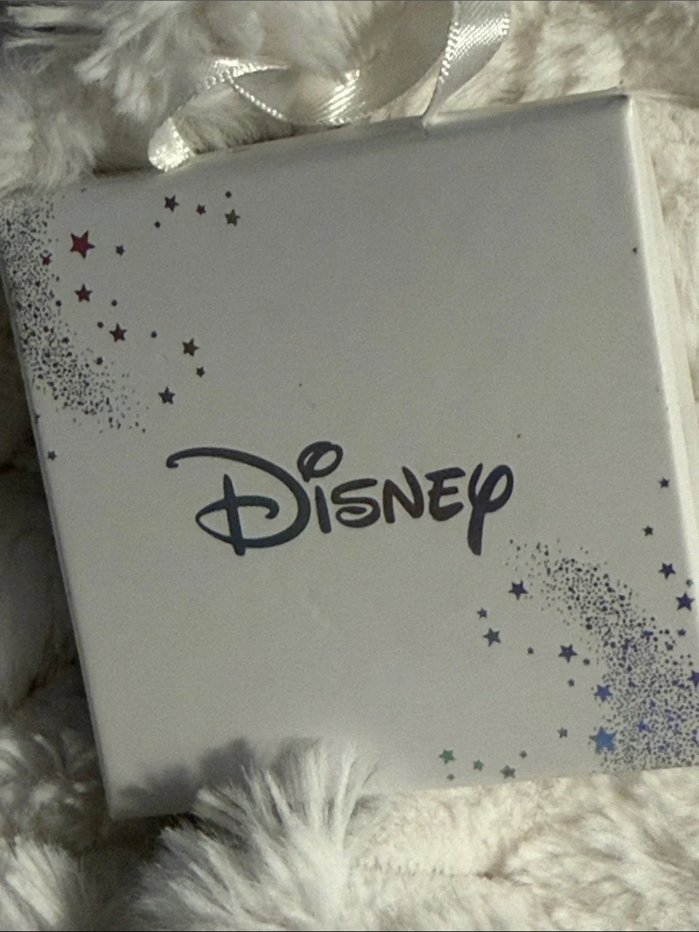 Disney Silver Minnie Bow & 'Love' Charm Beaded Bracelet